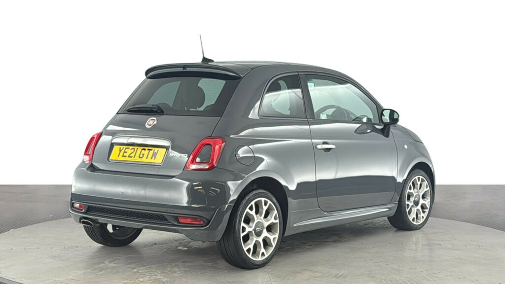 Fiat 500 1.0 Mhev Rock Star Hatchback Eur YE21GTW Grey #4