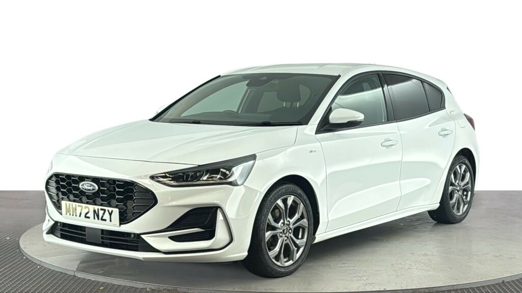 Ford Focus 1.0T Ecoboost St-line Hatchback White