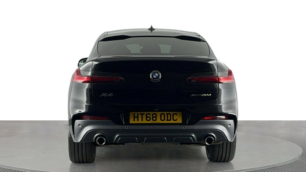 BMW X4 2.0 20D M Sport X Suv Xdrive Euro HT68ODC Black #5
