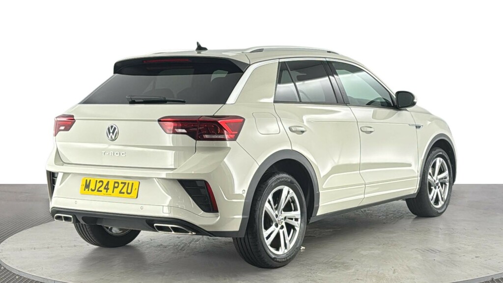 Volkswagen T-Roc 1.5 Tsi R-line Suv Dsg Euro 6 Ss 15 MJ24PZU Grey #4