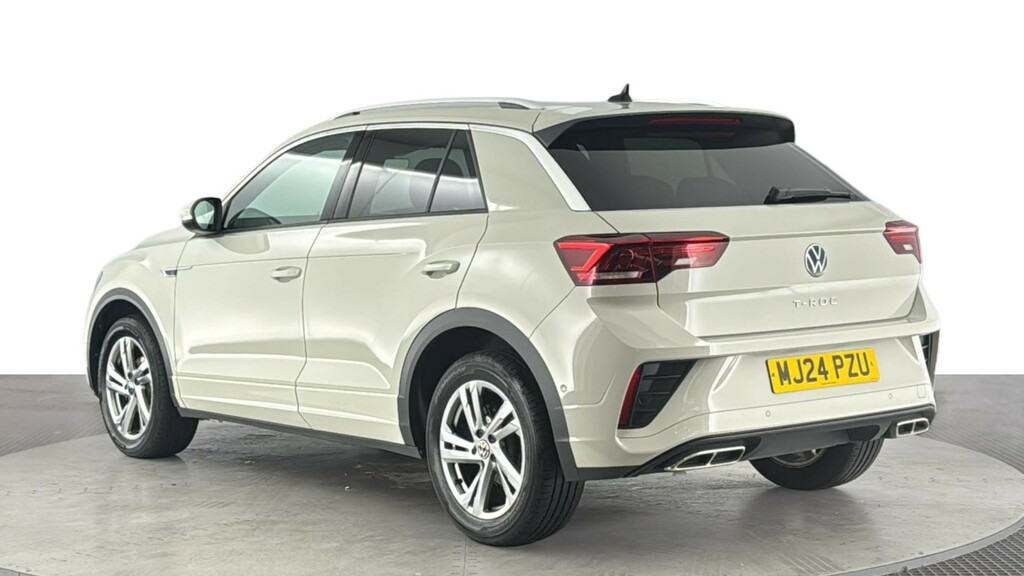 Volkswagen T-Roc 1.5 Tsi R-line Suv Dsg Euro 6 Ss 15 MJ24PZU Grey #6