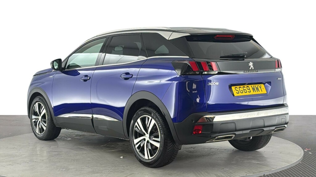 Peugeot 3008 1.2 Puretech Gt Line Suv Euro 6 SG69WWY Blue #6