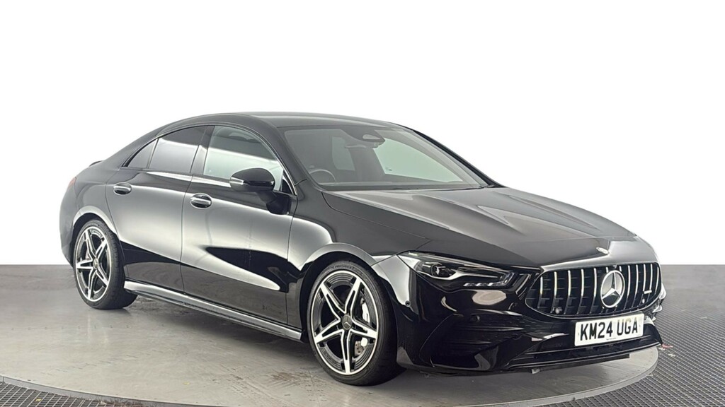 Mercedes-Benz CLA Class 2.0 Cla35h Mhev Amg Premium Coupe Hyb Black #2
