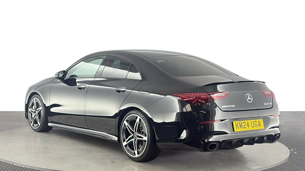 Mercedes-Benz CLA Class 2.0 Cla35h Mhev Amg Premium Coupe Hyb Black #6