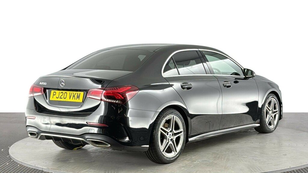 Mercedes-Benz A Class 1.3 A200 Amg Line Saloon Euro 6 PJ20VKM Black #4