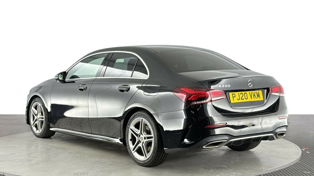 Mercedes-Benz A Class 1.3 A200 Amg Line Saloon Euro 6 PJ20VKM Black #6