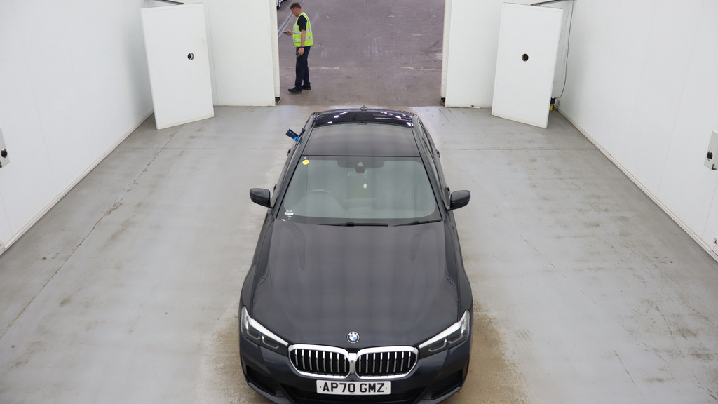 BMW 5 Series 2.0 520D Mht M Sport Saloon Hybrid Step AP70GMZ Black #2