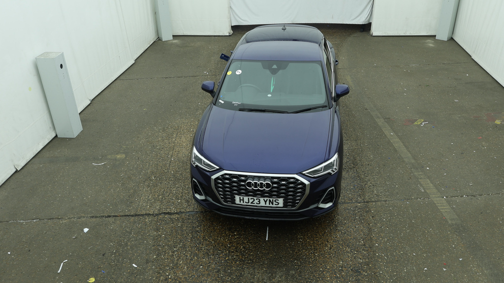 Audi Q3 1.4 Tfsie 45 S Line Sportback Plug-in H Blue