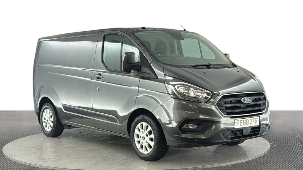 Ford Transit Custom 2.0 280 Ecoblue Limited Panel Van Manua PE68ZFR Grey #2