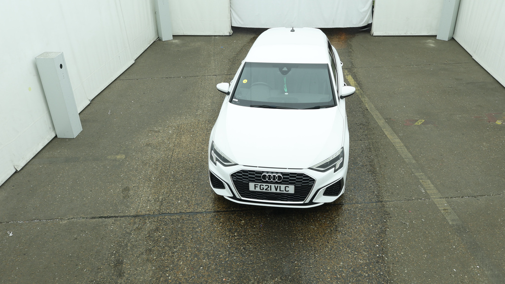 Audi A3 1.5 Tfsi 35 S Line Sportback S Tronic E White