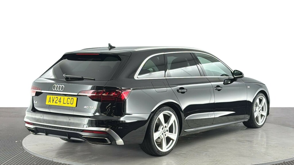 Audi A4 Avant 2.0 Tfsi 40 S Line Estate S Tronic Euro AV24LCO Black #4