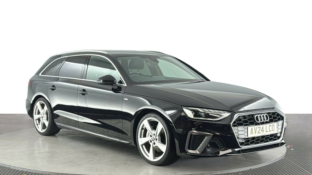 Audi A4 Avant 2.0 Tfsi 40 S Line Estate S Tronic Euro AV24LCO Black #2