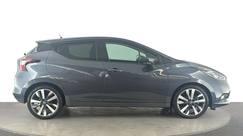 Nissan Micra 1.0 Ig-t Tekna Hatchback Euro 6 MM22HZW Grey #3