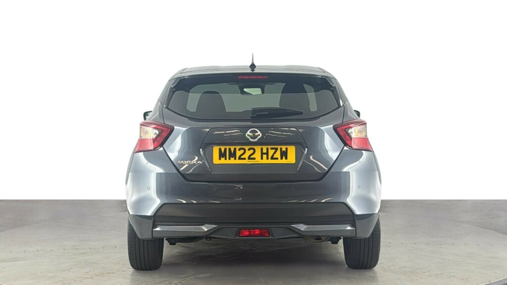 Nissan Micra 1.0 Ig-t Tekna Hatchback Euro 6 MM22HZW Grey #5