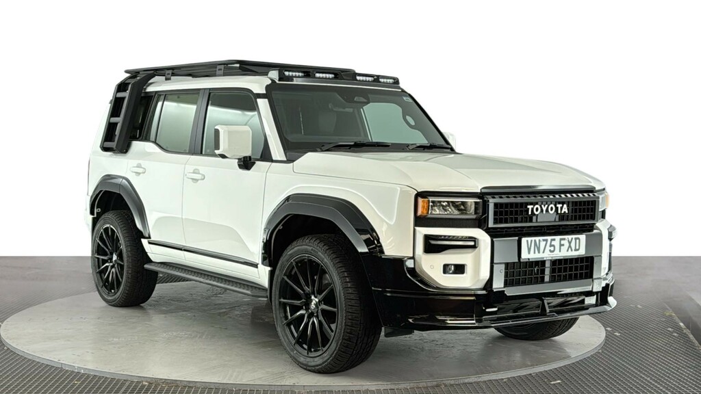 Toyota Land Cruiser 2.8D 4Wd Lwb Euro 6 Ss White #2