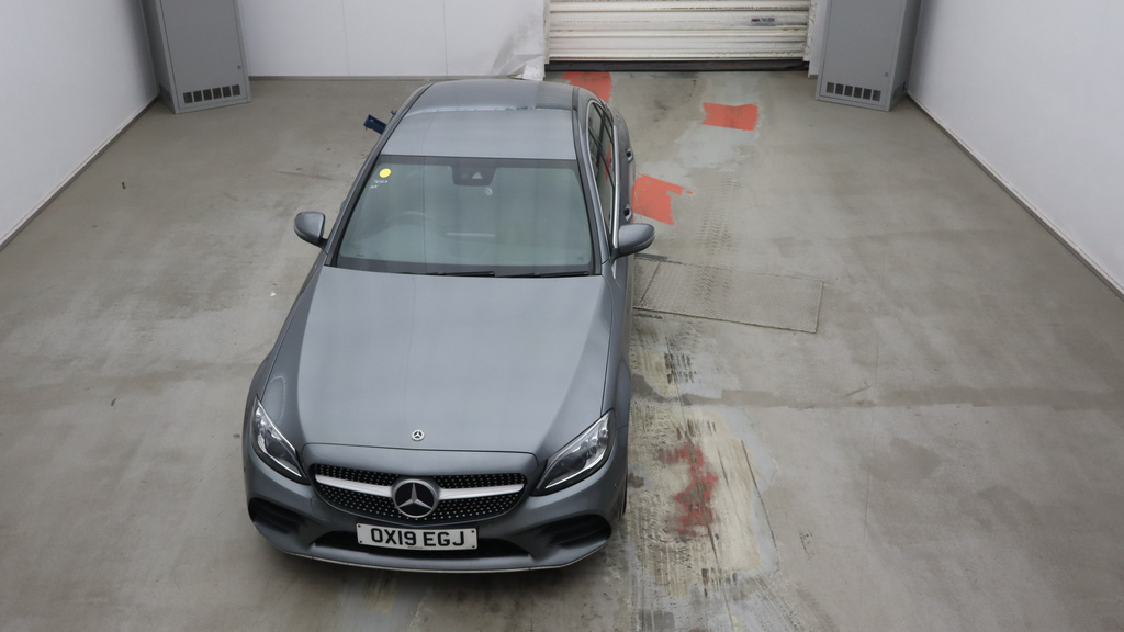 Mercedes-Benz C Class 2.0 C220d Amg Line Premium Saloon G-t OX19EGJ Grey #2