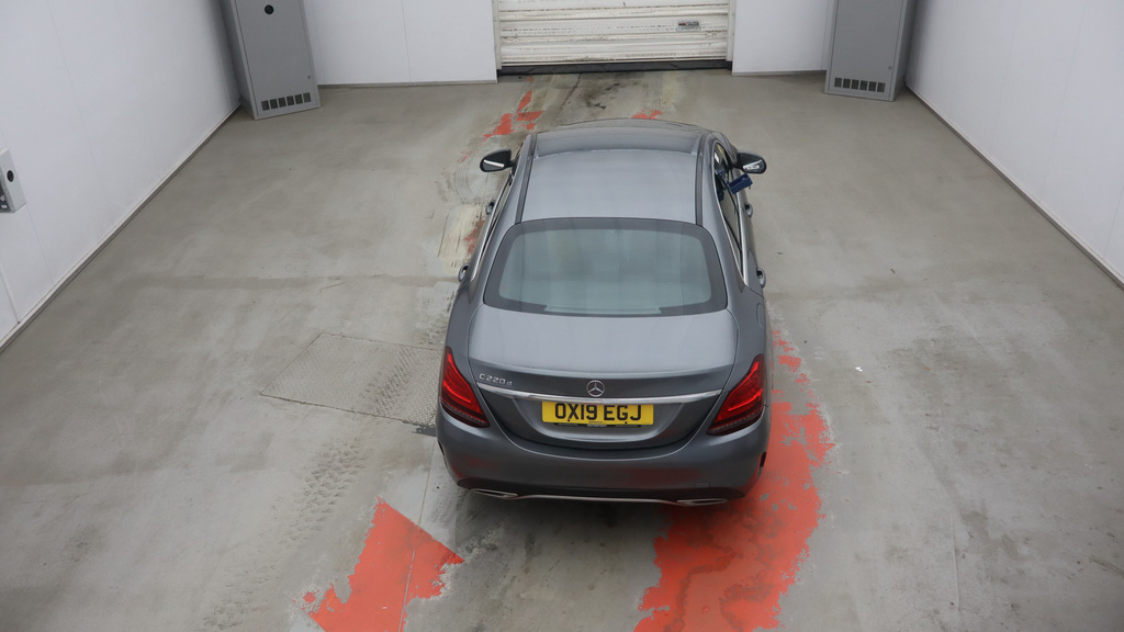 Mercedes-Benz C Class 2.0 C220d Amg Line Premium Saloon G-t OX19EGJ Grey #3