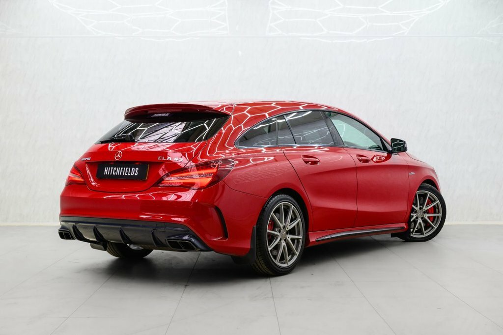 Mercedes-Benz CLA Class 2L Amg Night Edition BA68YHD Red #6