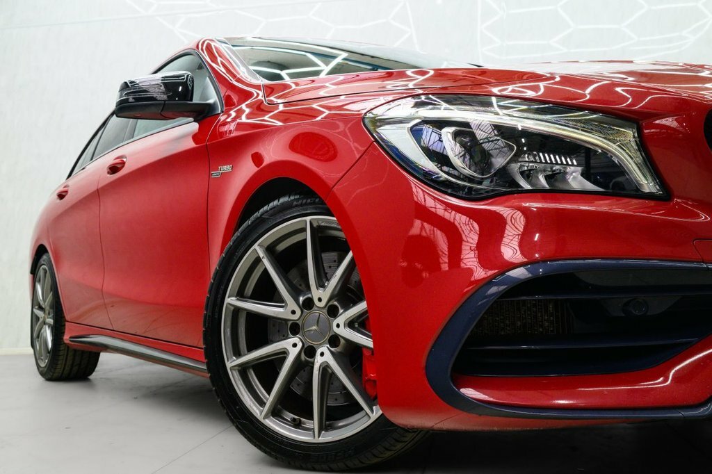 Mercedes-Benz CLA Class 2L Amg Night Edition BA68YHD Red #2