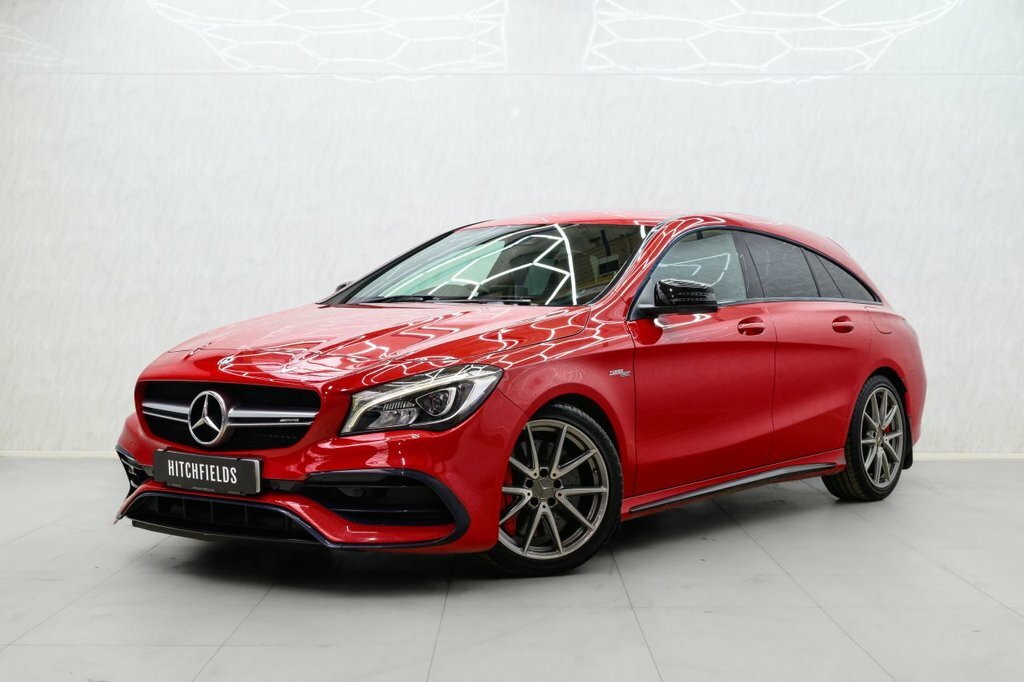 Mercedes-Benz CLA Class 2L Amg Night Edition BA68YHD Red #5