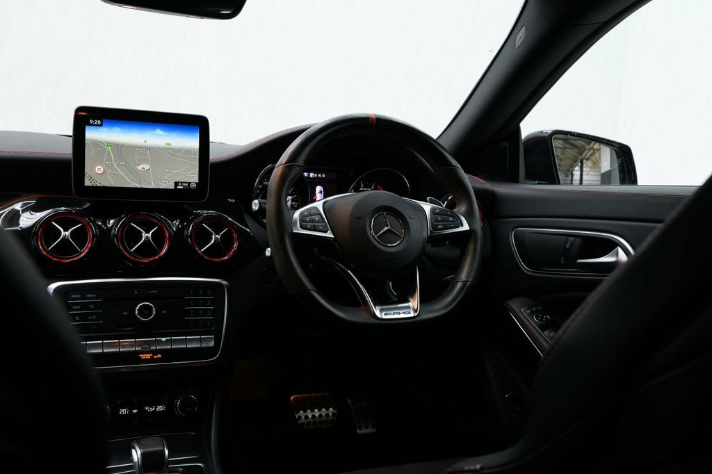 Mercedes-Benz CLA Class 2L Amg Night Edition BA68YHD Red #3