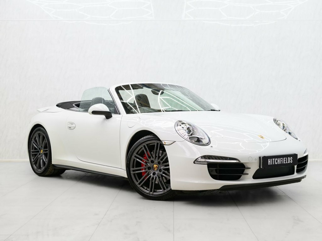 Porsche 911 Convertible White