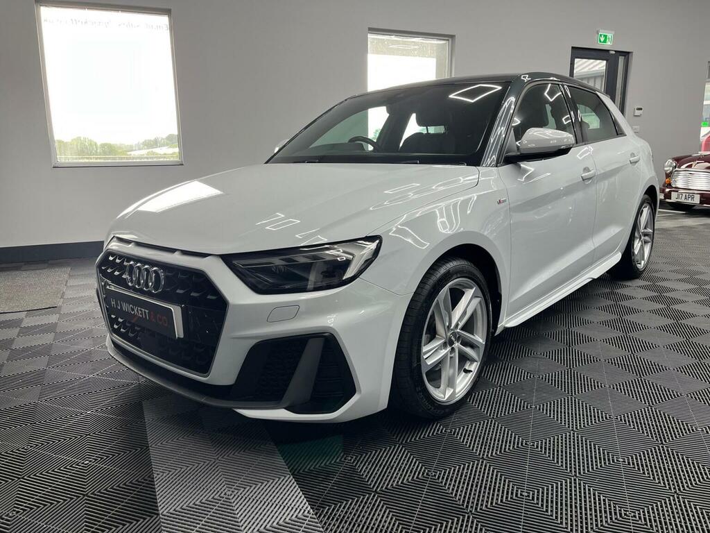Audi A1 Hatchback 1.5 Tfsi 35 S Line Sportback S Tronic Eu WG20VUL White #6