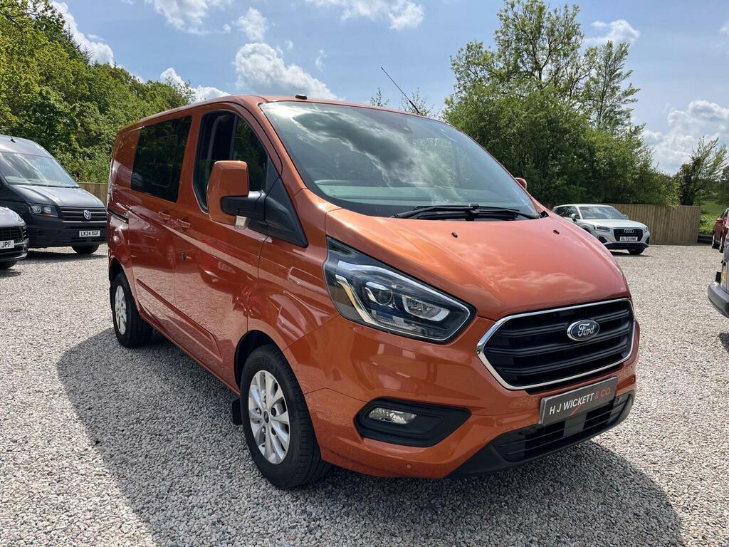 Ford Transit Custom Combi Van 2.0 320 Ecoblue Limited Crew Van L1 H1 E Orange