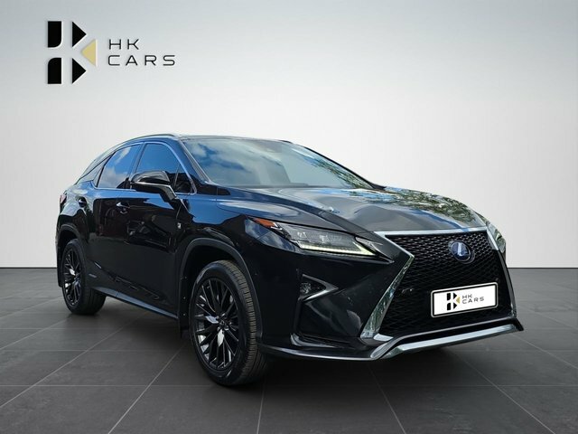 Lexus RX 3.5 450H V6 F Sport Suv Hybrid Cvt 4Wd Black