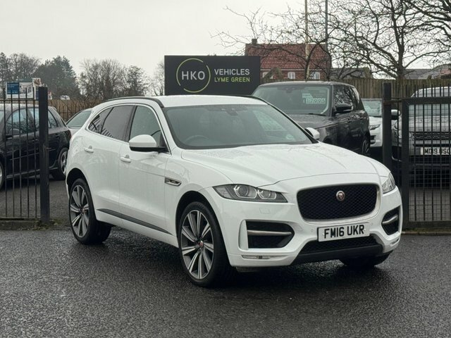 Jaguar F-Pace 2016 2.0 D180 R-sport Awd Euro 6 Ss White