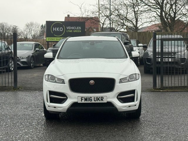 Jaguar F-Pace 2016 2.0 D180 R-sport Awd Euro 6 Ss FM16UKR White #2