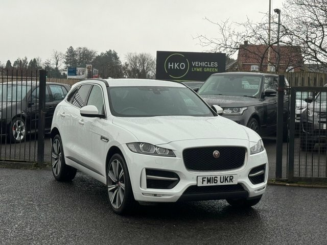 Jaguar F-Pace 2016 2.0 D180 R-sport Awd Euro 6 Ss FM16UKR White #6