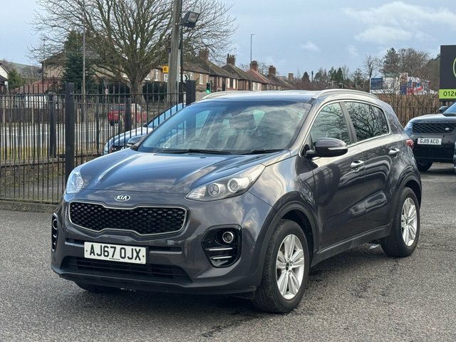 Kia Sportage 2017 1.7 Crdi 2 Euro 6 Ss AJ67OJX Silver #4