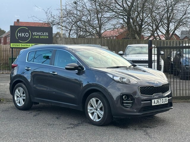 Kia Sportage 2017 1.7 Crdi 2 Euro 6 Ss AJ67OJX Silver #5