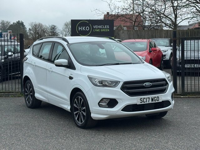 Ford Kuga 2017 2.0 Tdci Ecoblue St-line Euro 6 Ss White