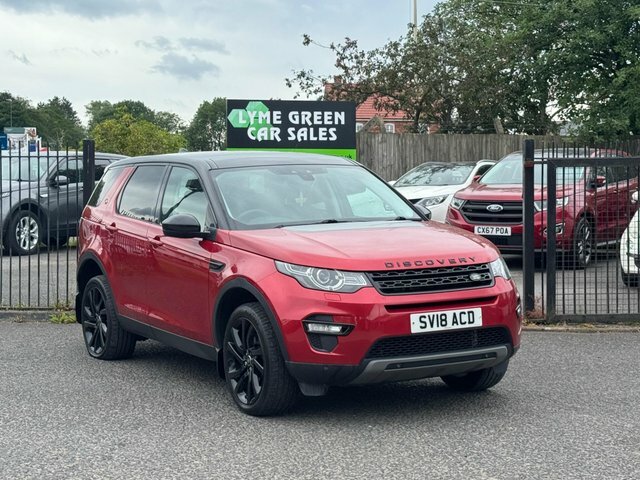 Land Rover Discovery Sport 2018 2.0 Td4 Hse Black 4Wd Euro 6 Ss Red