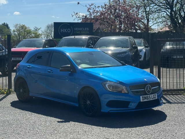 Mercedes-Benz A Class 2015 1.5 A180 Cdi Amg Night Edition 7G-dct Euro 6 Blue