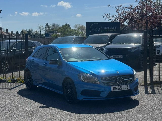 Mercedes-Benz A Class 2015 1.5 A180 Cdi Amg Night Edition 7G-dct Euro 6 DN65LGZ Blue #6