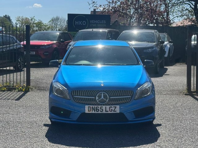 Mercedes-Benz A Class 2015 1.5 A180 Cdi Amg Night Edition 7G-dct Euro 6 DN65LGZ Blue #2