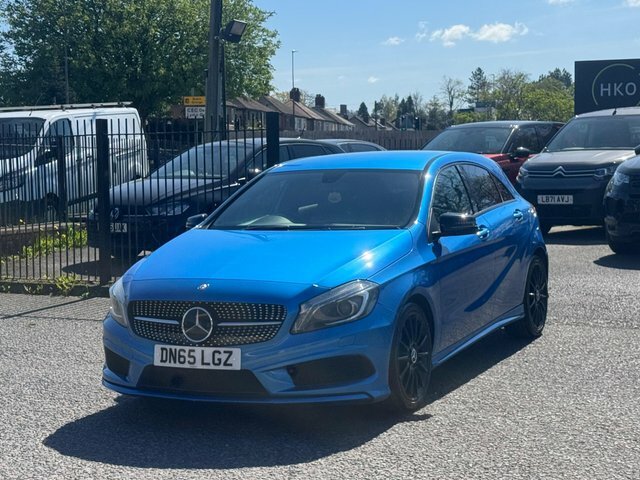 Mercedes-Benz A Class 2015 1.5 A180 Cdi Amg Night Edition 7G-dct Euro 6 DN65LGZ Blue #4