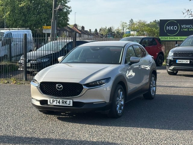 Mazda CX-30 2025 2.5 E-skyactiv G Mhev Exclusive-line Euro 6 LP74RKJ Silver #4