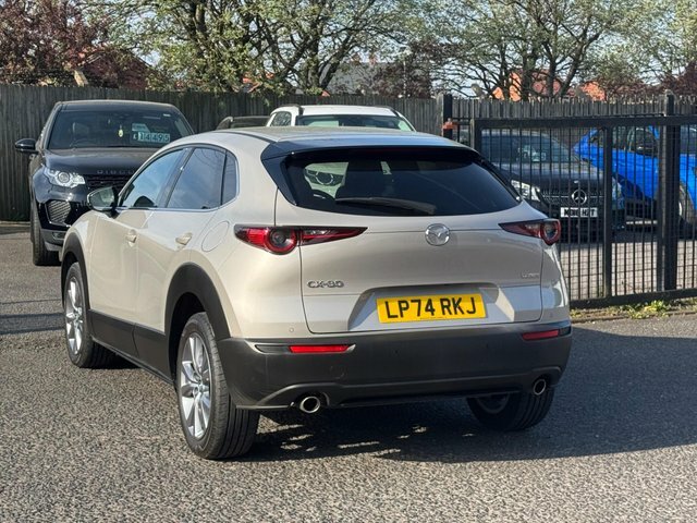 Mazda CX-30 2025 2.5 E-skyactiv G Mhev Exclusive-line Euro 6 LP74RKJ Silver #5