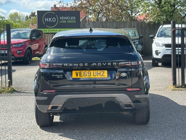 Land Rover Range Rover Evoque 2020 2.0 D150 R-dynamic S Fwd Euro 6 Ss VE69UHZ Black #3