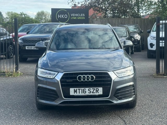 Audi Q3 2016 2.0 Tdi S Line Plus S Tronic Quattro Euro 6 MT16SZR Grey #2