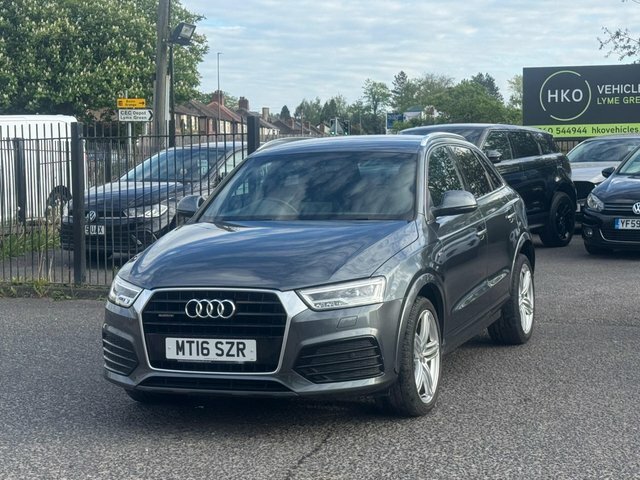 Audi Q3 2016 2.0 Tdi S Line Plus S Tronic Quattro Euro 6 MT16SZR Grey #4