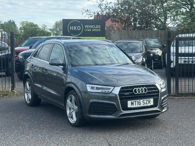 Audi Q3 2016 2.0 Tdi S Line Plus S Tronic Quattro Euro 6 Grey