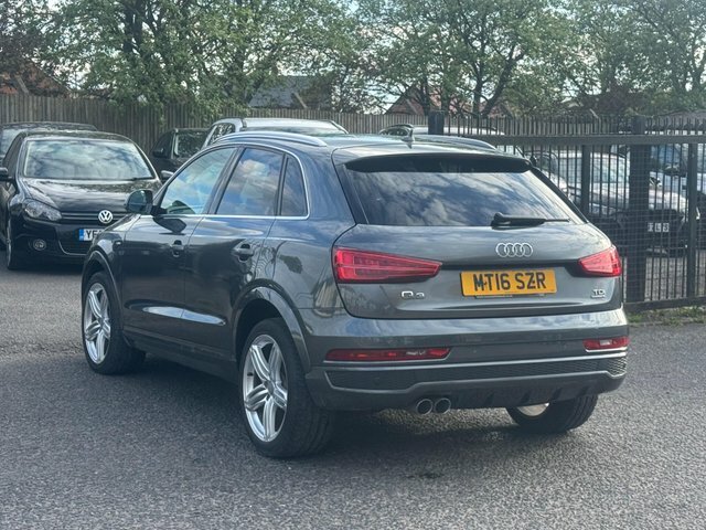 Audi Q3 2016 2.0 Tdi S Line Plus S Tronic Quattro Euro 6 MT16SZR Grey #5