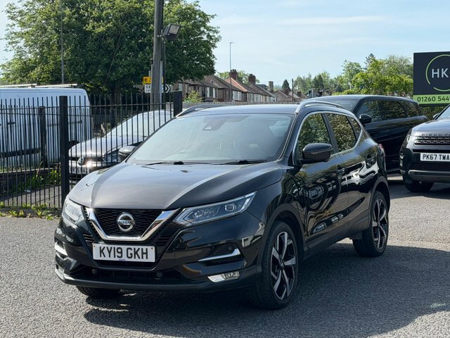 Nissan Qashqai 2019 1.3 Dig-t Tekna Euro 6 Ss KY19GKH Black #4