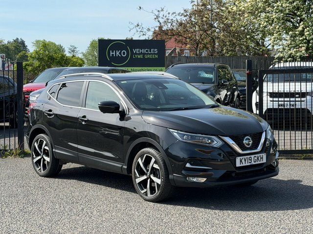 Nissan Qashqai 2019 1.3 Dig-t Tekna Euro 6 Ss Black