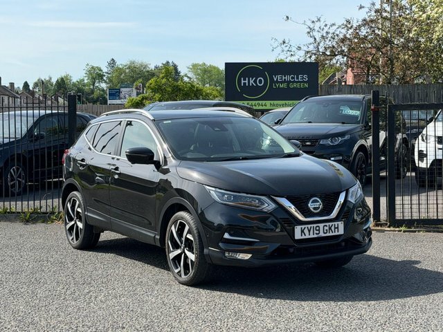 Nissan Qashqai 2019 1.3 Dig-t Tekna Euro 6 Ss KY19GKH Black #6